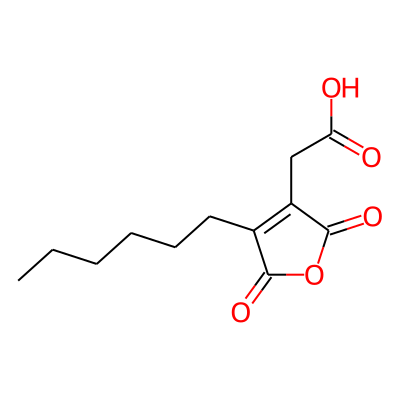 (4-Hexyl-2,5-dioxo-2,5-dihydro-3-furanyl)acetic acid
