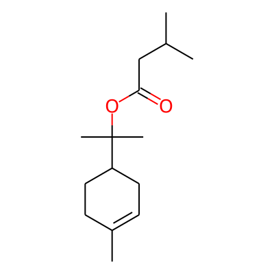 Alpha-terpinyl isovalerate
