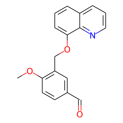 4-Methoxy-3-[(quinolin-8-yloxy)methyl]benzaldehyde