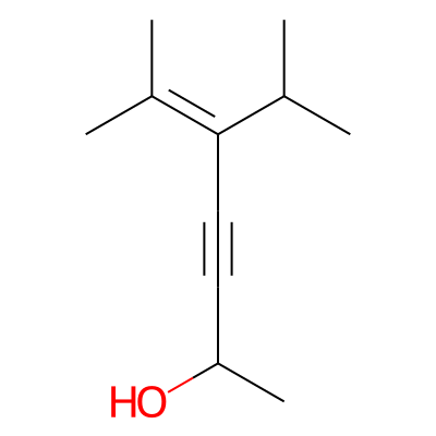 5-Hepten-3-yn-2-ol, 6-methyl-5-(1-methylethyl)-