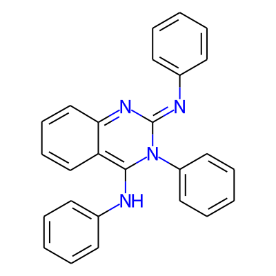 2-Quinazolinamine, 3,4-dihydro-N,3-diphenyl-4-(phenylimino)-