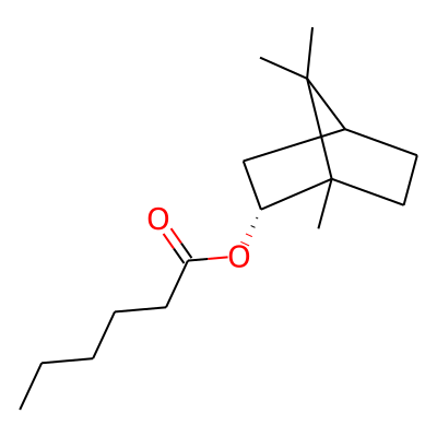 Bornyl hexanoate