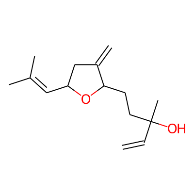 3,6-diepi-6,9-Epoxyfarnesa-1,7(14),10-trien-3-ol