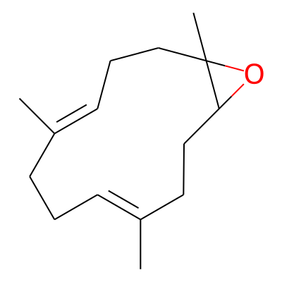 1,5,9-Trimethyl-13-oxabicyclo[10.1.0]trideca-4,8-diene