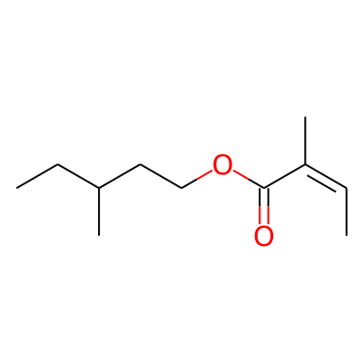 2-Butenoic acid, 2-methyl-, 3-methylpentyl ester, (2Z)-