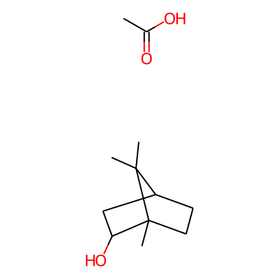 Acetic acid;1,7,7-trimethylbicyclo[2.2.1]heptan-2-ol