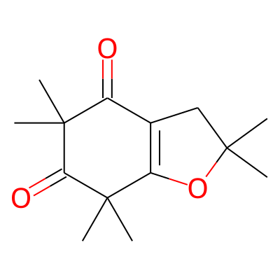 2,3-Dihydro-2,2,5,5,7,7-hexamethylbenzofuran-4,6(5H,7H)-dione