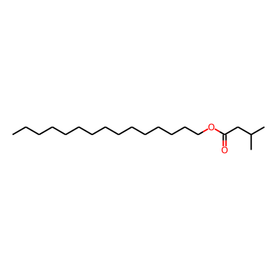 Isovaleric acid, pentadecyl ester