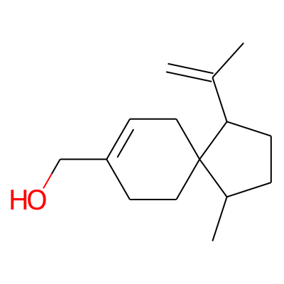 ((1R,4S,5R)-1-Methyl-4-(prop-1-en-2-yl)spiro[4.5]dec-7-en-8-yl)methanol