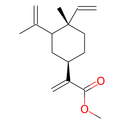 Methyl elema-1,4(15),11(13)-trien-12-oate