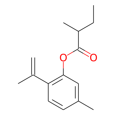 8,9-Dehydrothymyl 2-methylbutyrate