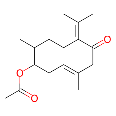 4-Acetoxy-germacra-1,8(11)dien-9-one