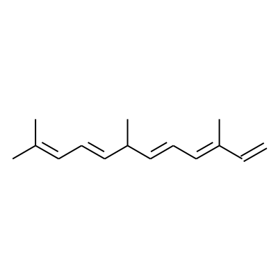 (3E,5e,8e)-3,7,11-trimethyl-1,3,5,8,10-dodecapentaene