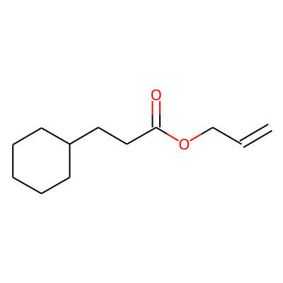 Allyl cyclohexylpropanoate