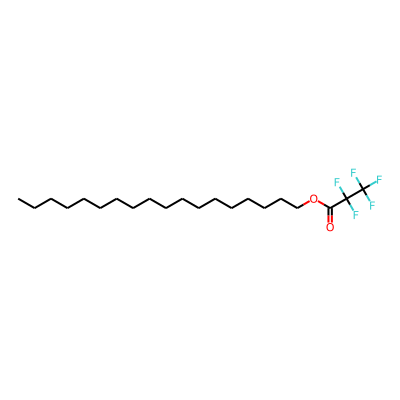 Octadecyl ester pentafluoropropionic acid