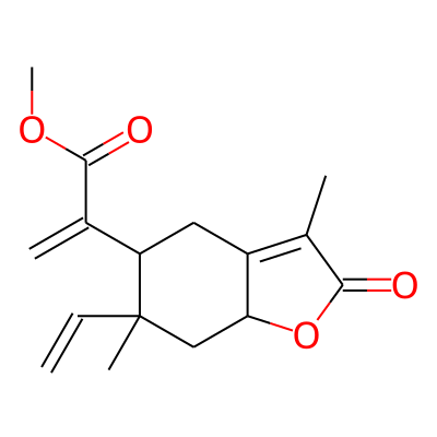 Methyl-2-(3,6-dimethyl-2-oxo-6-vinyl-2,4,5,6,7,7a-hexahydrobenzofuran-5-yl)acrylate