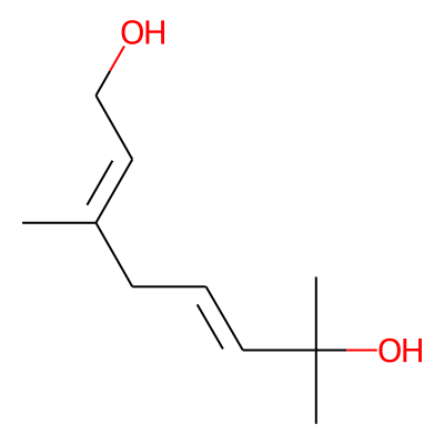 (2E,5e)-3,7-dimethyl-2,5-octadien-1,7-diol