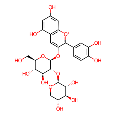 Cyanidin 3-O-beta-D-sambubioside