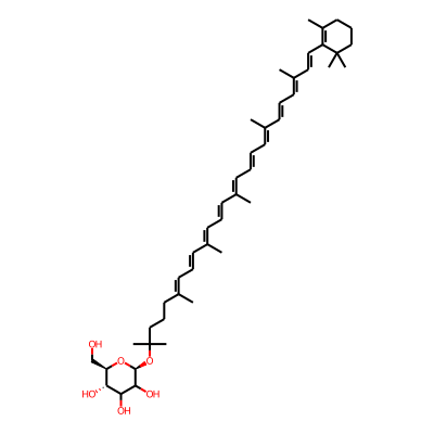 1'-OH-gamma-carotene glucoside/(Carotenoids B-G)