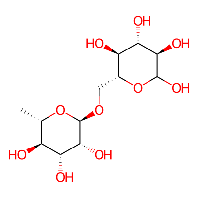 6-O-(alpha-L-Rhamnopyranosyl)-D-glucopyranose