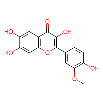 3,6,7-Trihydroxy-2-(4-hydroxy-3-methoxyphenyl)chromen-4-one