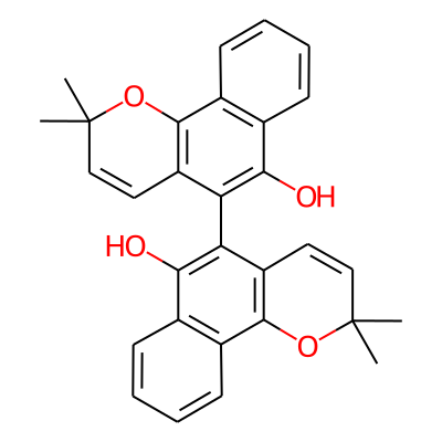 (5,5'-Bi-2H-naphtho(1,2-b)pyran)-6,6'-diol, 2,2,2',2'-tetramethyl-