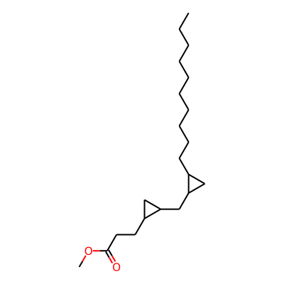 Methyl 3-[2-[(2-decylcyclopropyl)methyl]cyclopropyl]propanoate