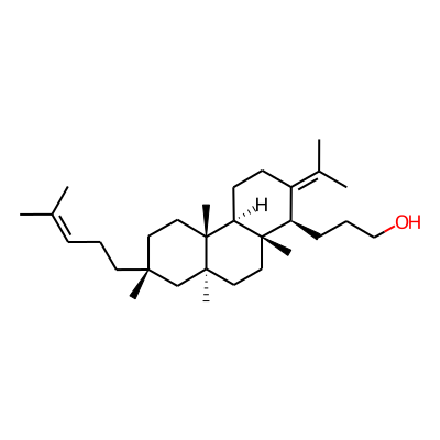 3-[(1S,4aS,4bR,7R,8aS,10aS)-4b,7,8a,10a-tetramethyl-7-(4-methylpent-3-enyl)-2-propan-2-ylidene-3,4,4a,5,6,8,9,10-octahydro-1H-phenanthren-1-yl]propan-1-ol