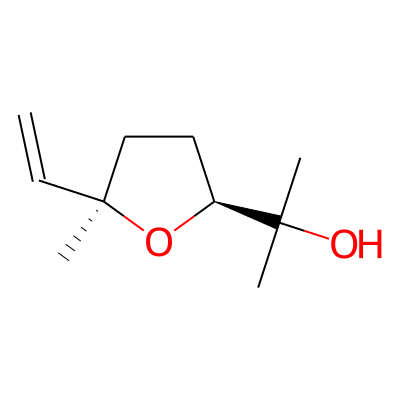 2-Furanmethanol, 5-ethenyltetrahydro-alpha,alpha,5-trimethyl-, cis-