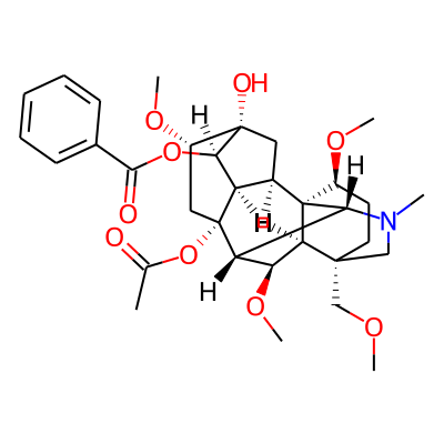 [(1S,2R,3R,4R,5S,6S,8R,9R,10R,13S,16S,17R,18R)-8-acetyloxy-5-hydroxy-6,16,18-trimethoxy-13-(methoxymethyl)-11-methyl-11-azahexacyclo[7.7.2.12,5.01,10.03,8.013,17]nonadecan-4-yl] benzoate