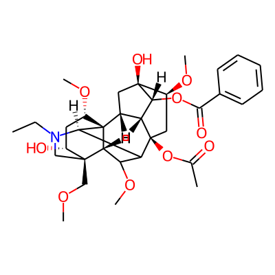 [(1S,2R,3R,4R,5S,6S,8R,10R,13R,14R,16S,17S,18R)-8-acetyloxy-11-ethyl-5,14-dihydroxy-6,16,18-trimethoxy-13-(methoxymethyl)-11-azahexacyclo[7.7.2.12,5.01,10.03,8.013,17]nonadecan-4-yl] benzoate