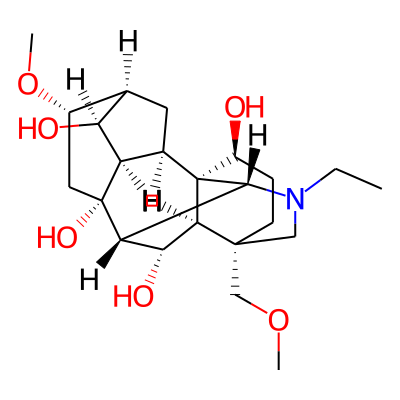 (1S,2R,3R,4S,5S,6S,8R,9R,10R,13S,16S,17R,18S)-11-ethyl-6-methoxy-13-(methoxymethyl)-11-azahexacyclo[7.7.2.12,5.01,10.03,8.013,17]nonadecane-4,8,16,18-tetrol