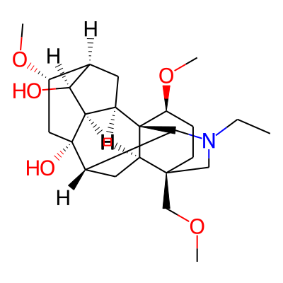 (1S,2R,3R,4S,5S,6S,8S,9S,13R,16S,17R)-11-ethyl-6,16-dimethoxy-13-(methoxymethyl)-11-azahexacyclo[7.7.2.12,5.01,10.03,8.013,17]nonadecane-4,8-diol