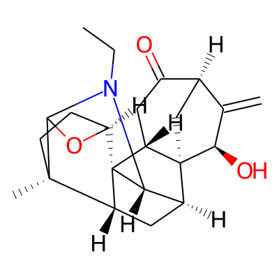 (1R,2R,4S,5R,8S,12R,13S,14R,17R,19R)-11-ethyl-19-hydroxy-5-methyl-18-methylidene-9-oxa-11-azaheptacyclo[15.2.1.01,14.02,12.04,13.05,10.08,13]icosan-16-one