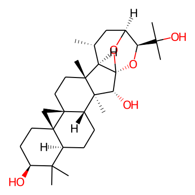 (1S,2R,3S,4R,7R,9S,12R,14S,17R,18R,19R,21S,22S)-22-(2-hydroxypropan-2-yl)-3,8,8,17,19-pentamethyl-23,24-dioxaheptacyclo[19.2.1.01,18.03,17.04,14.07,12.012,14]tetracosane-2,9-diol