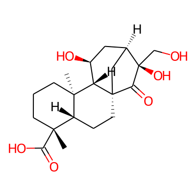 (1R,4S,5R,9R,10S,11S,13S,14S)-11,14-dihydroxy-14-(hydroxymethyl)-5,9-dimethyl-15-oxotetracyclo[11.2.1.01,10.04,9]hexadecane-5-carboxylic acid
