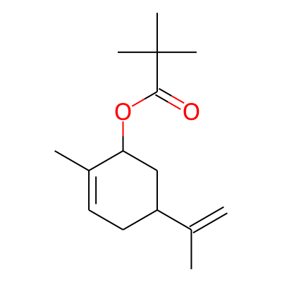 5-Isopropenyl-2-methyl-2-cyclohexen-1-yl pivalate