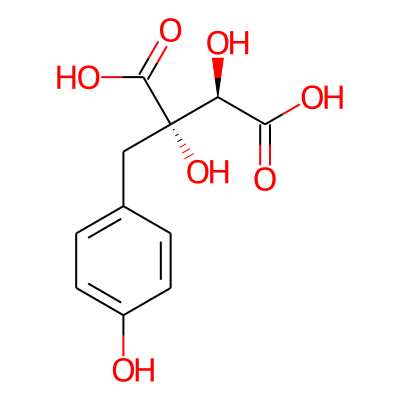 (2S,3R)-2,3-dihydroxy-2-[(4-hydroxyphenyl)methyl]butanedioic acid