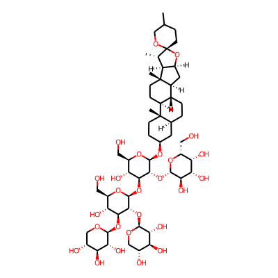 (2S,3R,4S,5R,6R)-2-[(2R,3R,4S,5R,6R)-5-hydroxy-4-[(2S,3R,4S,5R,6R)-5-hydroxy-6-(hydroxymethyl)-3,4-bis[[(2S,3R,4S,5R)-3,4,5-trihydroxyoxan-2-yl]oxy]oxan-2-yl]oxy-6-(hydroxymethyl)-2-[(1R,2S,4S,6R,7S,8R,9S,12S,13S,16S,18S)-5',7,9,13-tetramethylspiro[5-oxapentacyclo[10.8.0.02,9.04,8.013,18]icosane-6,2'-oxane]-16-yl]oxyoxan-3-yl]oxy-6-(hydroxymethyl)oxane-3,4,5-triol