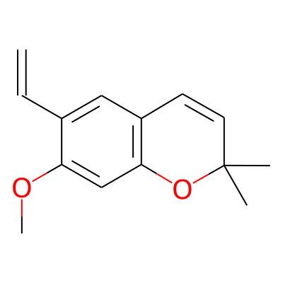 6-Vinyl-7-methoxy-2,2-dimethylchromene