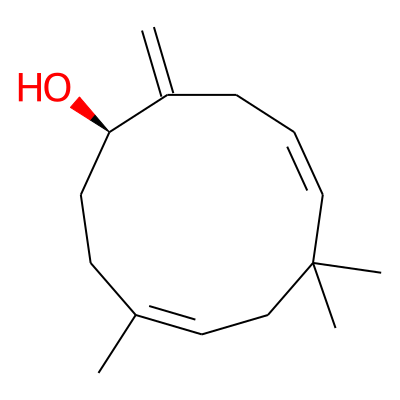 (1R,4Z,8Z)-6,6,9-trimethyl-2-methylidenecycloundeca-4,8-dien-1-ol