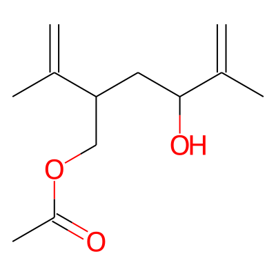 4-Hydroxy-2-isopropenyl-5-methylhex-5-enyl acetate