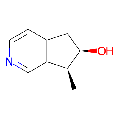 5H-2-Pyrindin-6-ol, 6,7-dihydro-7-methyl-, (6R-cis)-