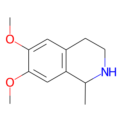 6,7-Dimethoxy-1-methyl-1,2,3,4-tetrahydroisoquinoline