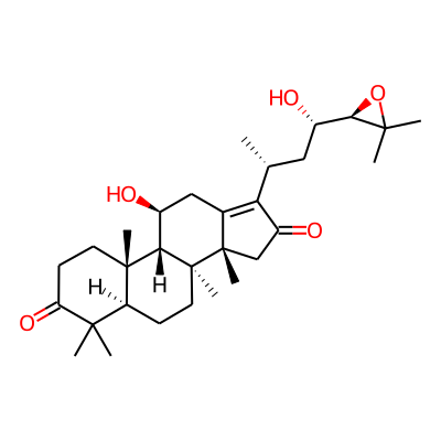 (5R,8S,9S,10S,11S,14R)-17-[(2R,4S)-4-[(2R)-3,3-dimethyloxiran-2-yl]-4-hydroxybutan-2-yl]-11-hydroxy-4,4,8,10,14-pentamethyl-2,5,6,7,9,11,12,15-octahydro-1H-cyclopenta[a]phenanthrene-3,16-dione