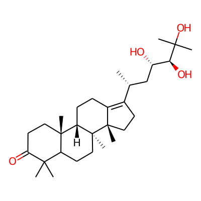 (8S,9S,10R,14R)-4,4,8,10,14-pentamethyl-17-[(2R,4S,5S)-4,5,6-trihydroxy-6-methylheptan-2-yl]-1,2,5,6,7,9,11,12,15,16-decahydrocyclopenta[a]phenanthren-3-one
