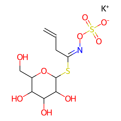 potassium;[(E)-1-[3,4,5-trihydroxy-6-(hydroxymethyl)oxan-2-yl]sulfanylbut-3-enylideneamino] sulfate