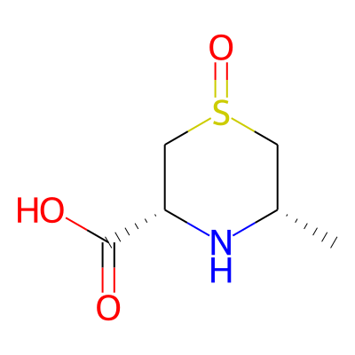 (3R,5S)-5-methyl-1-oxo-1,4-thiazinane-3-carboxylic acid