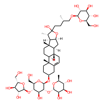 (2S,3R,4R,5R,6S)-2-[(2R,3R,4S,5S,6R)-5-[(2S,3R,4R,5S)-3,4-dihydroxy-5-(hydroxymethyl)oxolan-2-yl]oxy-4-hydroxy-6-(hydroxymethyl)-2-[[(1S,2S,4S,7S,8R,9S,12S,13R,16S)-6-hydroxy-7,9,13-trimethyl-6-[(3S)-3-methyl-4-[(2R,3R,4S,5S,6R)-3,4,5-trihydroxy-6-(hydroxymethyl)oxan-2-yl]oxybutyl]-5-oxapentacyclo[10.8.0.02,9.04,8.013,18]icos-18-en-16-yl]oxy]oxan-3-yl]oxy-6-methyloxane-3,4,5-triol
