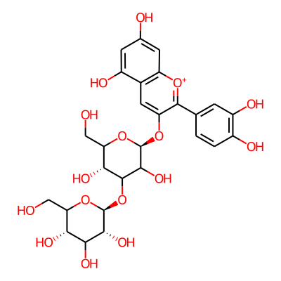 Cyanidin 3-laminaribioside